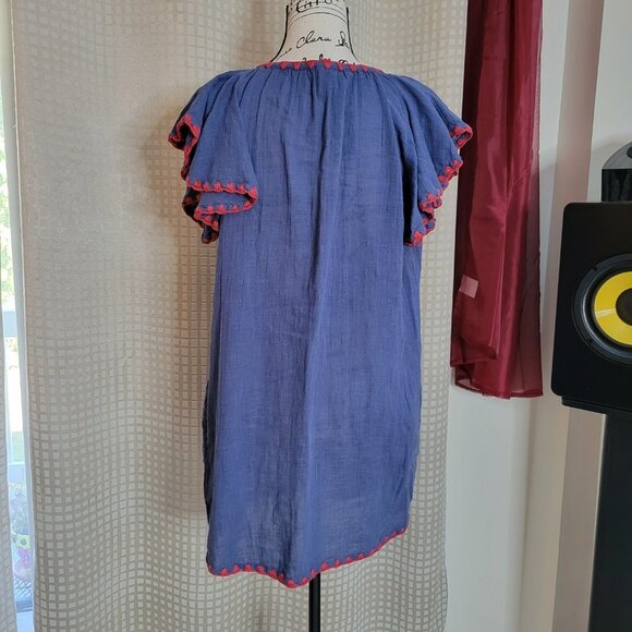 Banjara Bohemian Summer Dress with Pockets - Size Small - Picture 3 of 11